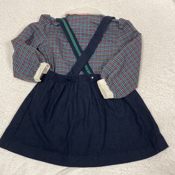 Vintage key to fashion coming thing blouse and skirt set girls size 4 - Picture 2 of 9